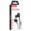 Asonic As-xk85 Mikrofonlu Kulak İçi Kulaklık Siyah