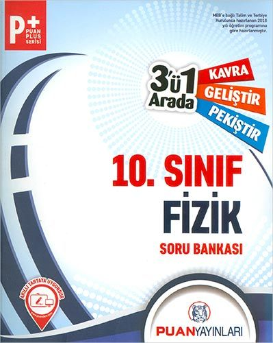 PUAN YAY.- 10.SINIF FİZİK 3'Ü 1 ARADA SORU BANKASI 2324
