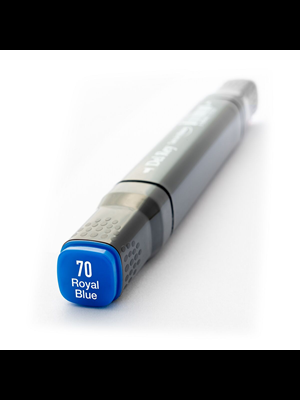 Del Rey Twin Çift Uçlu Marker Kalem Pb70 Royal Blue