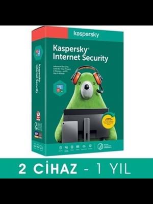 Kaspersky İnternet Security 2 Kullanıcı 1 Yıl
