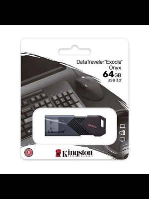 Kingston Dtxon-64 Gb Exodia Data Traveller Usb 3.2 Gen1 64 Gb Flash Bellek