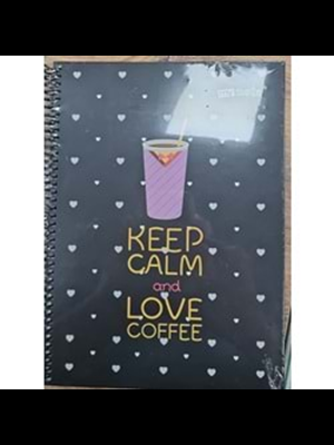 Umur Mynote Coffee 18.5x25.5 Cm Sert Kapak Spiralli Defter Kareli 100 Yp Coffee-100-k