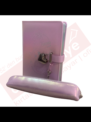 Victorias Journals 13x18 Kuromi Hush Hush Kilitli Çiz.defter 160yp+kalemlik 525-1975