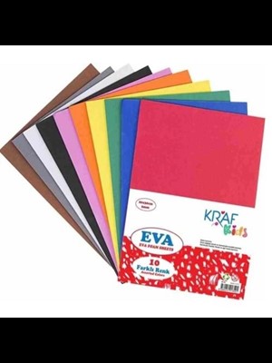 Kraf Kids A4 2 Mm Eva 10 Renk Kk05