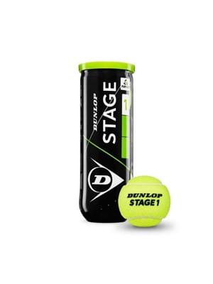 Dunlop Stage Brilliance Tenis Topu 3"lü Sarı No:1
