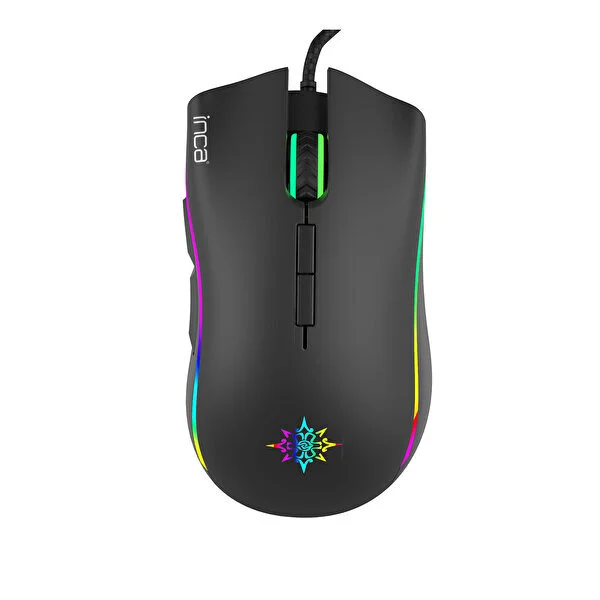 INCA ANAHİTA IMG-049T 6400DPİ RGB MACRO IŞIKLI KABLOLU OYUNCU MOUSE