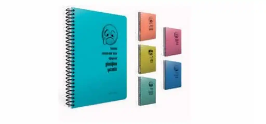 GIPTA REAL A6 80YP KARELİ SPİRALLİ PP KAPAK DEFTER 7237