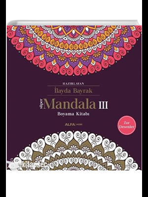 Süper Mandala 3 Boyama Kitabı - Alfa Yayınları