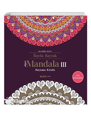Süper Mandala 3 Boyama Kitabı - Alfa Yayınları