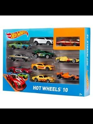 Hot Wheels Araba Seti 10"lu 54886