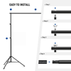 Universal 200 Cm X 200 Cm Ayarlanabilir Arka Plan (backdrop Stand) Standı