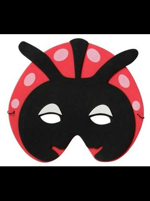 Bubu Eva Maske Uğur Böceği Em0018