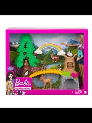 Barbie Tropikal Yaşam Rehberi Bebek ve Oyun Seti Gtn60