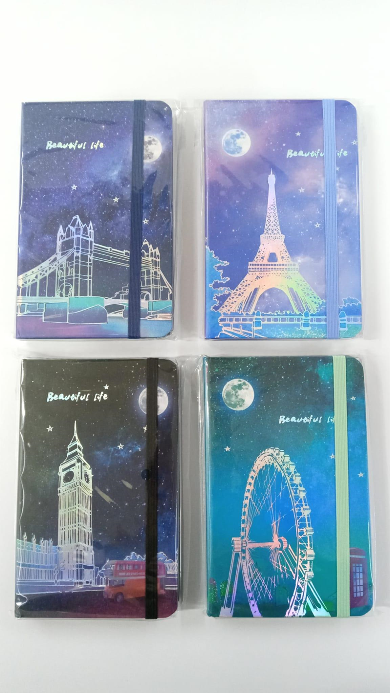 MİKRO A6 SERT KAPAK NOT DEFTERİ ÇİZGİLİ 80 YP A6-01