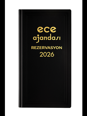 Ece 17x33 Rezervasyon Ajandası Avrasya (2026)
