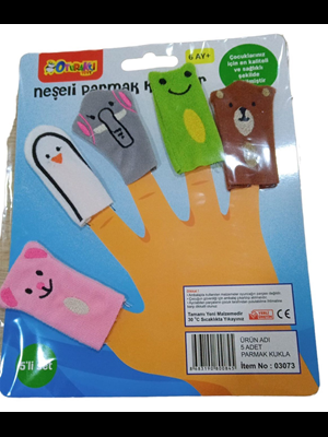 Elif Parmak Kukla 5 Li