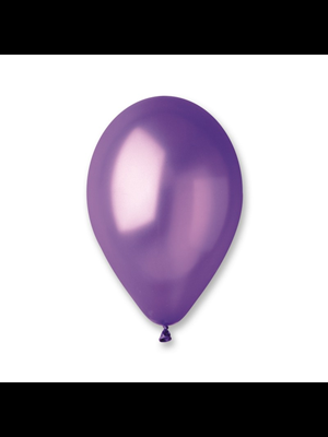 Gemar 11" Metalik Balon Mor 100"lü