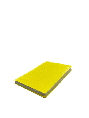 Bayındır A6 (10.5x16) Sert Kapak Defter Neon Sarı Kareli 128 Yp Bad0710
