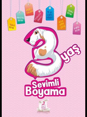 Sevimli Boyama 3 Yaş - Ren Çocuk Yayınları