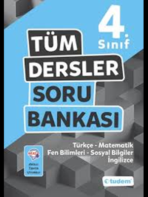 Tudem Yay.-4.sınıf Tüm Dersler Soru Bankası 2526