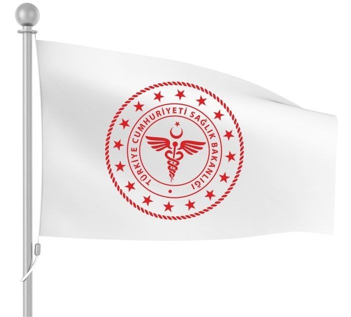 KALE 60X90 SAĞLIK BAKANLIĞI FLAMASI