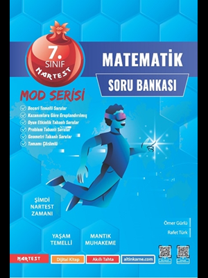 Nartest Yay.-7.sınıf Mod Matematik Soru Bankası 2425