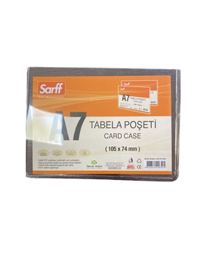 Sarff A7 105x74 Mm Afiş Muhafaza Kabı (tabela Poşeti) 15207204