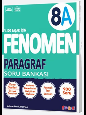 Fenomen Yay.-8.sınıf Paragraf Soru Bankası A 2425