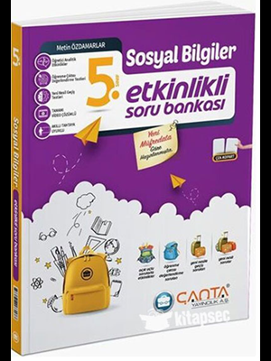 Çanta Yay.-5.sınıf Sosyal Bilgiler Etkinlikli Soru Bankası 2425