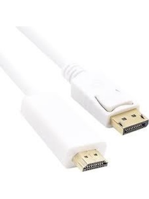Vcom Cg605l 1.8mt Dısplay Port To Hdmı Beyaz Kablo
