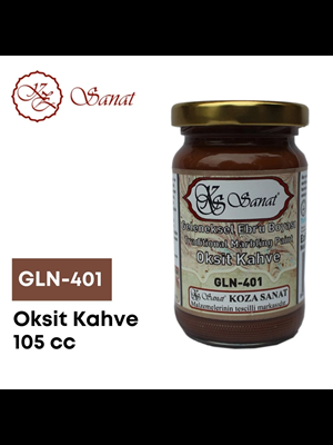 Koza 105 Cc Ebru Boyası Oksit Kahve Gln-401