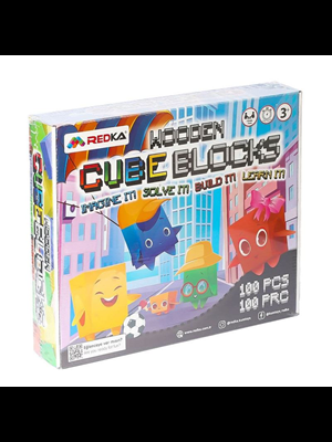 Redka Wooden Cube Blocks Rd5642