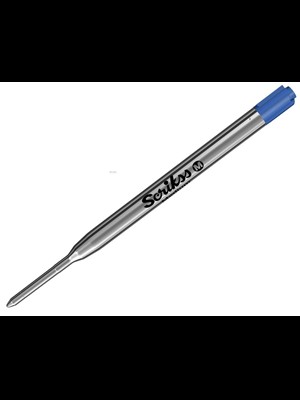Scrikss M (medium) Standart Tükenmez Kalem Yedeği (refil) Mavi