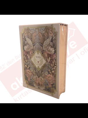 Victorias Journals 11x15.8 Sert Kap.ivory Kağıt Renkli Kenar Çizgili Notluk 340yp 125-2160