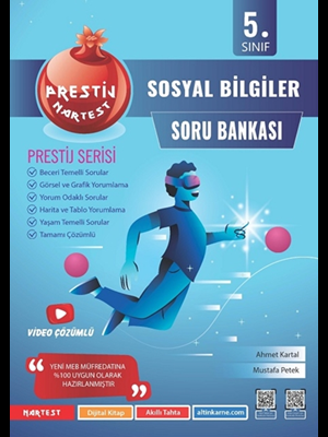 Nartest Yay.-5.sınıf Prestij Sosyal Bilgiler Soru Bankası 2425