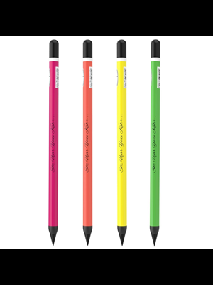 Panda Bitmeyen Kurşun Kalem Neon Pan890