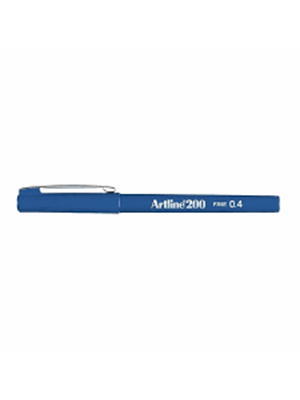 Artline 200n Fıne Keçe Uçlu Yazı Kalemi 0.4 Mm Royal Mavi Lv-a-ek-200n