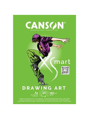 Canson Xsmart A4 150 Gr Drawing Art Çizim Defteri 40 Yp 32250p002