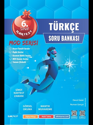 Nartest Yay.-6.sınıf Mod Türkçe Soru Bankası 2425