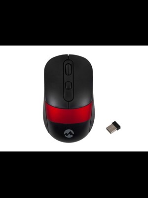 Everest Sm-18 Siyah-kırmızı 2.4ghz Optik Kablosuz Mouse