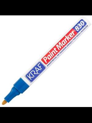 Kraf 830 Paint Marker Kalem Mavi