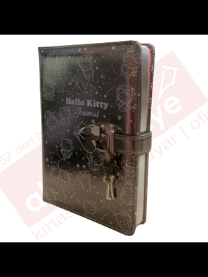 Victorias Journals 13x18 Hello Kitty Hush Hush Kilitli Çiz.defter Kutulu 160 Yp 525-1919
