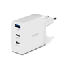 Ttec 2sc03b Smartcharger 65w Pd Usb-c To Usb-a Hızlı Şarj Aleti Beyaz