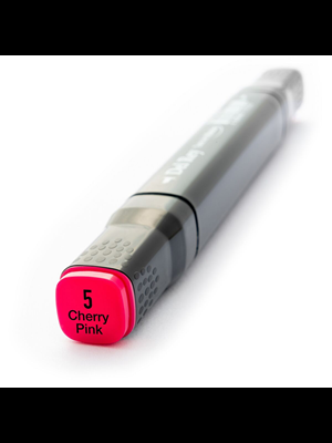 Del Rey Twin Çift Uçlu Marker Kalem R5 Cherry Pink