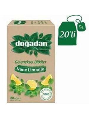 Doğadan Bitki Çayı 20"li Poşet Nane Limonlu