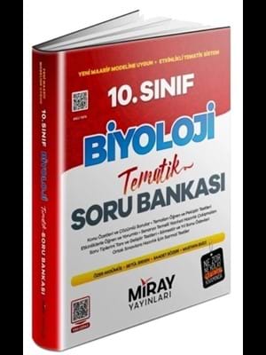 MİRAY YAY.-10.SINIF BİYOLOJİ TEMATİK SORU BANKASI 2526