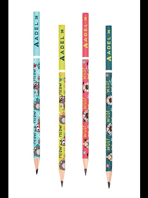 Faber Castell Desenli Kedi 2b Kurşun Kalem 5244000070