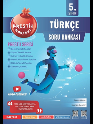 Nartest Yay.-5.sınıf Prestij Türkçe Soru Bankası 2425