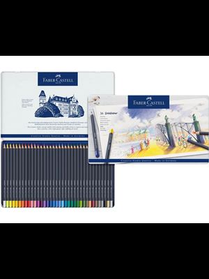 Faber Castell Goldfaber Boya Kalemi Metal Kutu 36 Lı 114736