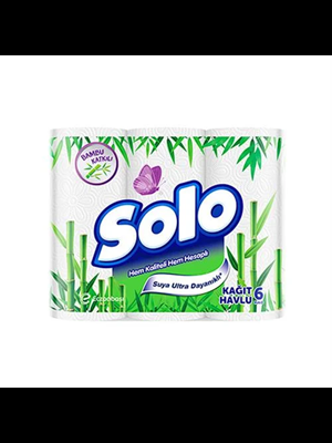 Solo Kağıt Havlu Peçete 6 Lı